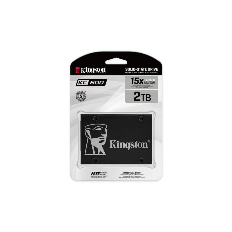 KINGSTON SSD 2T 2.5" SATA3 *SKC600/2048G - vue 2