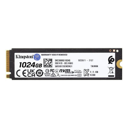 KINGSTON SSD KC3000 1T PCIe 4.0 NVMe M.2 *SKC3000S/1024G - vue 2