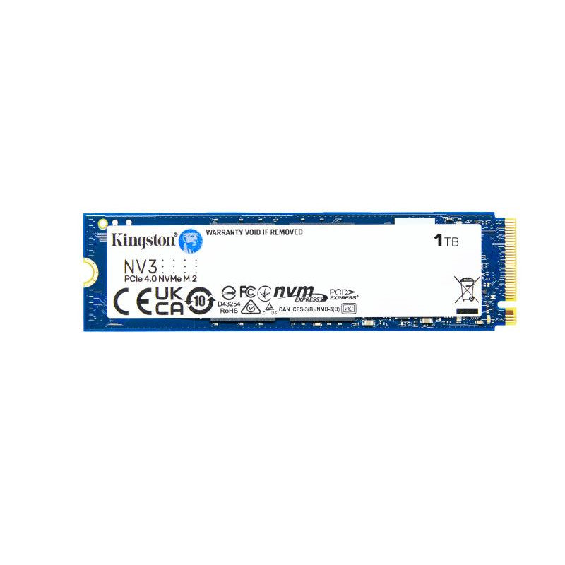 KINGSTON SSD NV3 1T M.2 NVMe PCIe 4.0 *SNV3S/1000G - vue 3