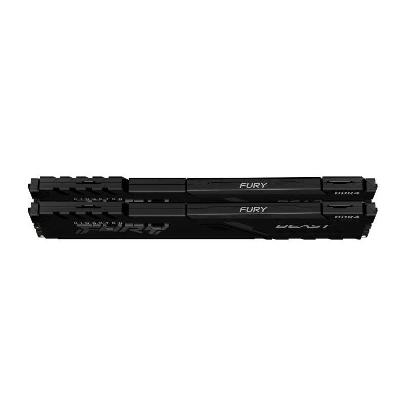 KINGSTON 16G (2x8G) D4 3600Mhz FURY Beast Black - vue 2