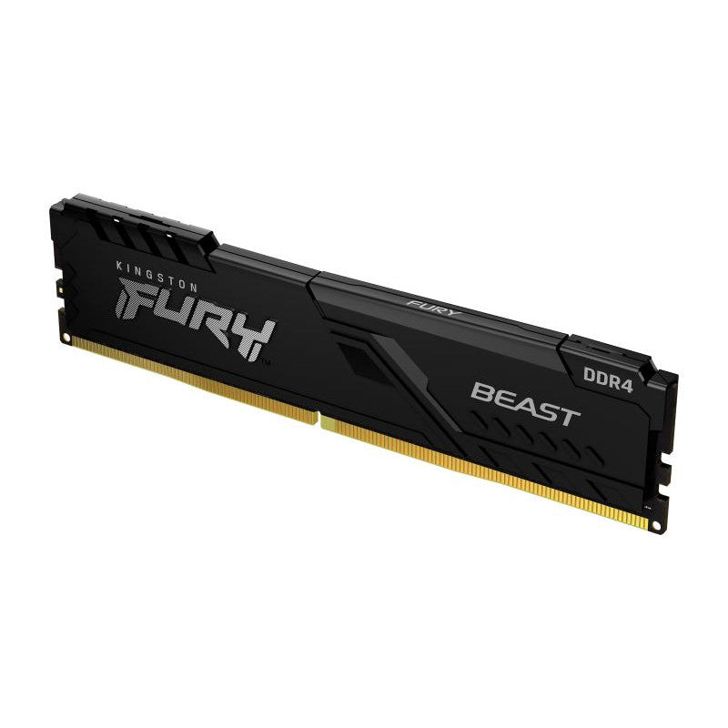 KINGSTON 16G (1x16G) D4 3600Mhz FURY Beast Black - vue 3