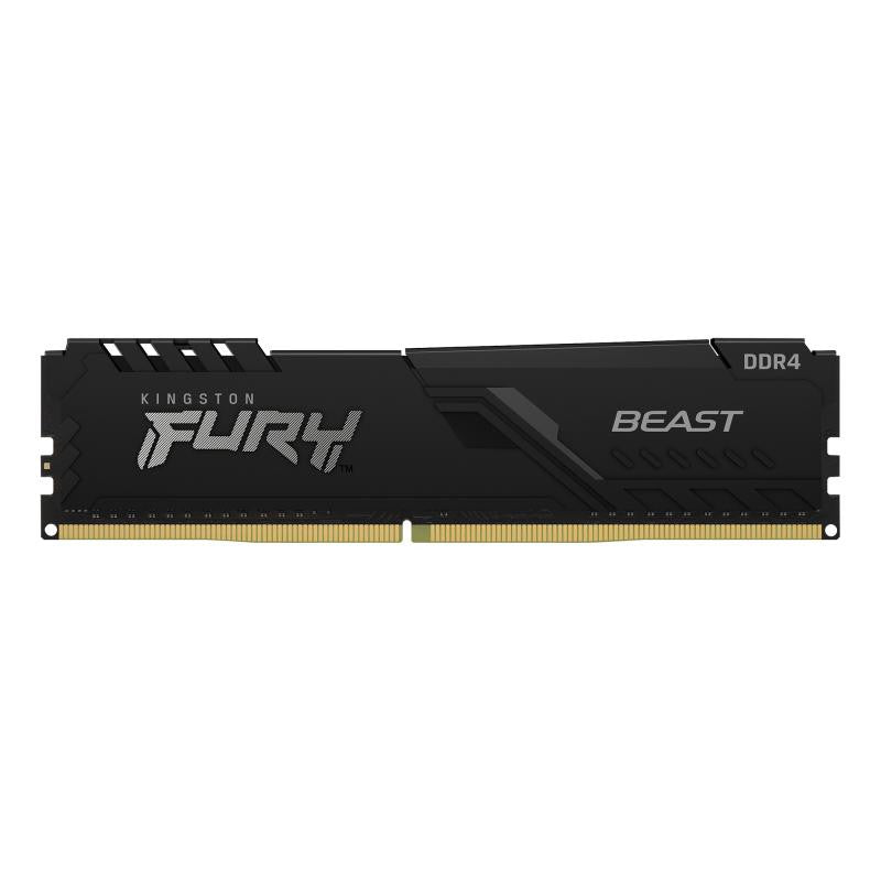 KINGSTON 8G (1x8G) D4 3200Mhz FURY Beast Black - vue 2