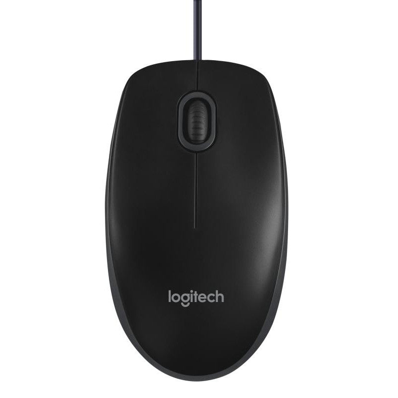 Logitech B100 souris Bureau Ambidextre USB Type-A Optique 800 DPI - vue 2
