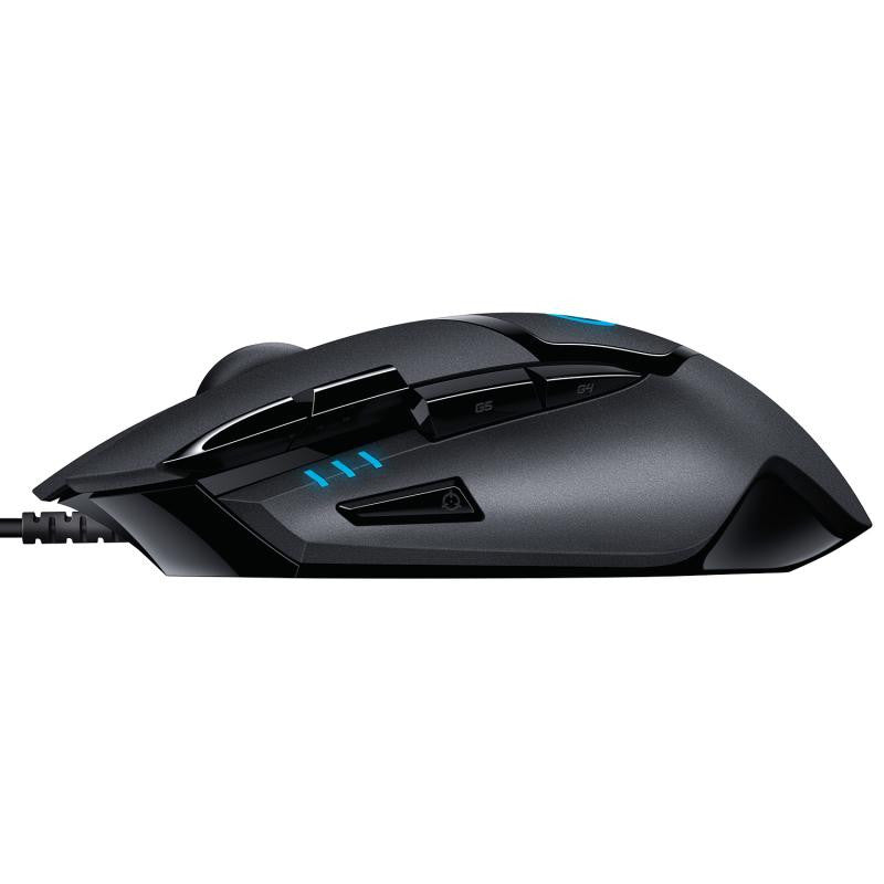 LOGITECH G402 Hyperion Fury black - LED 4000dpi - vue 3
