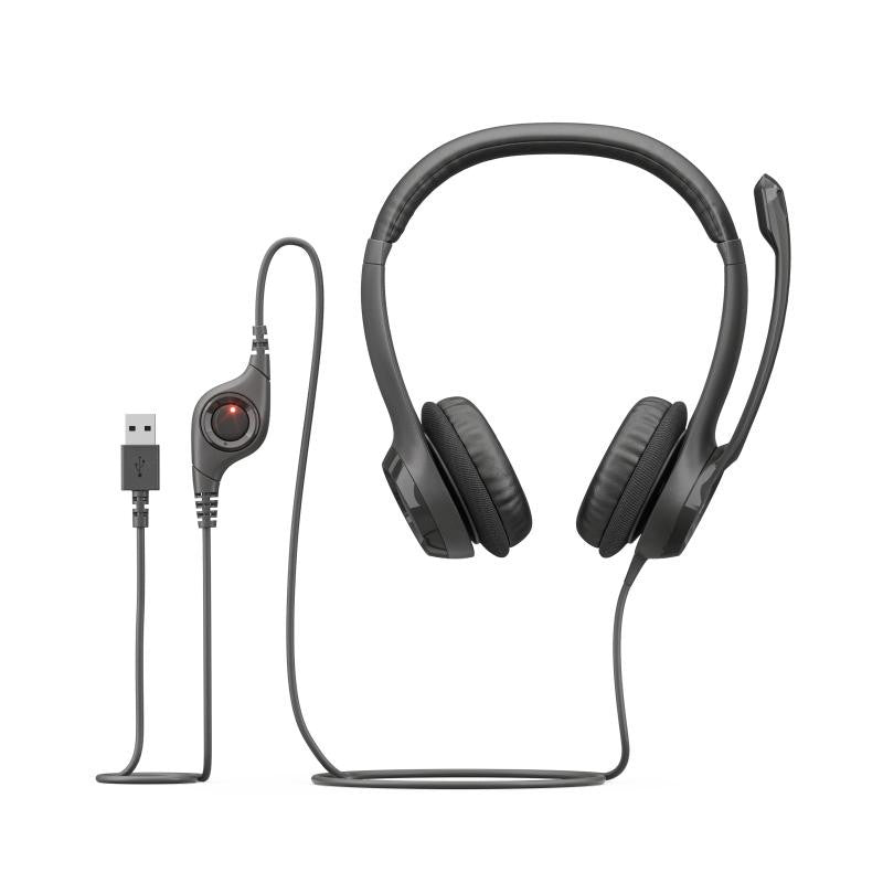 Logitech H390 - Casque USB - vue 2