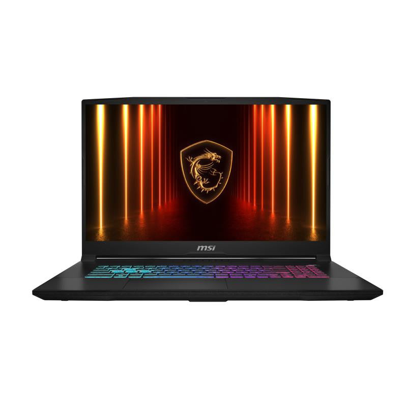 MSI Katana 17 HX B14WGK-014FR Intel® Core® i7 i7-14650HX Ordinateur portable 43,9 cm (17.3") Quad HD 32 Go DDR5-SDRAM 1 To SSD NVIDIA GeForce RTX 5070 Wi-Fi 6E (802.11ax) Windows 11 Pro Français Noir