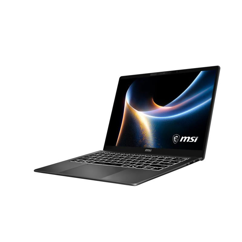 MSI Prestige 14 AI+ D3MG-016FR Copilot+ PC Intel Core Ultra 9 386H Ordinateur portable 35,6 cm (14") Full HD+ 32 Go LPDDR5x-SDRAM 1 To SSD Wi-Fi 7 (802.11be) Windows 11 Home Français Gris