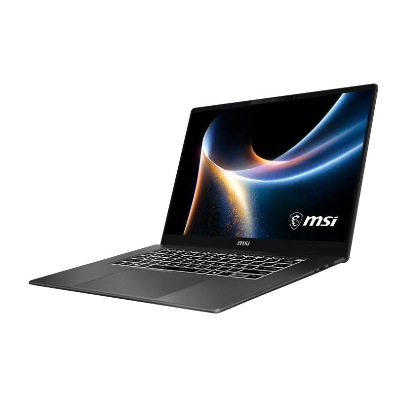 MSI Prestige 16 AI+ C3MG-012FR Copilot+ PC Intel Core Ultra 7 355 Ordinateur portable 40,6 cm (16") 2.8K 32 Go LPDDR5x-SDRAM 1 To SSD Wi-Fi 7 (802.11be) Windows 11 Home Français Gris