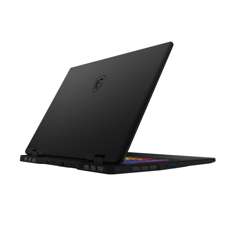 MSI Pulse A17 AI+ C3HWFKG-007FR Copilot+ PC AMD Ryzen AI 7 350 Ordinateur portable 43,2 cm (17") Quad HD+ 32 Go DDR5-SDRAM 1 To SSD NVIDIA GeForce RTX 5060 Wi-Fi 6E (802.11ax) Windows 11 Pro Français Noir