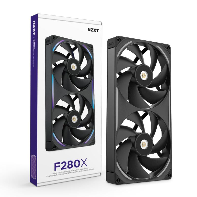 NZXT F280X Boitier PC Ventilateur 14 cm Noir 1 pièce(s) - vue 2