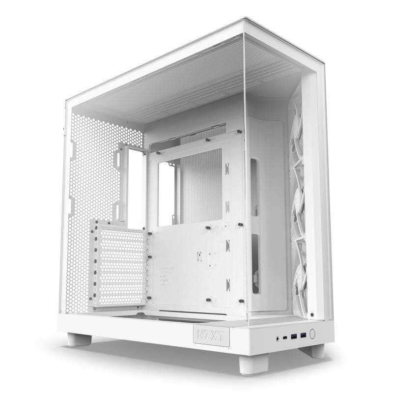NZXT H6 Flow Whiteo - vue 2