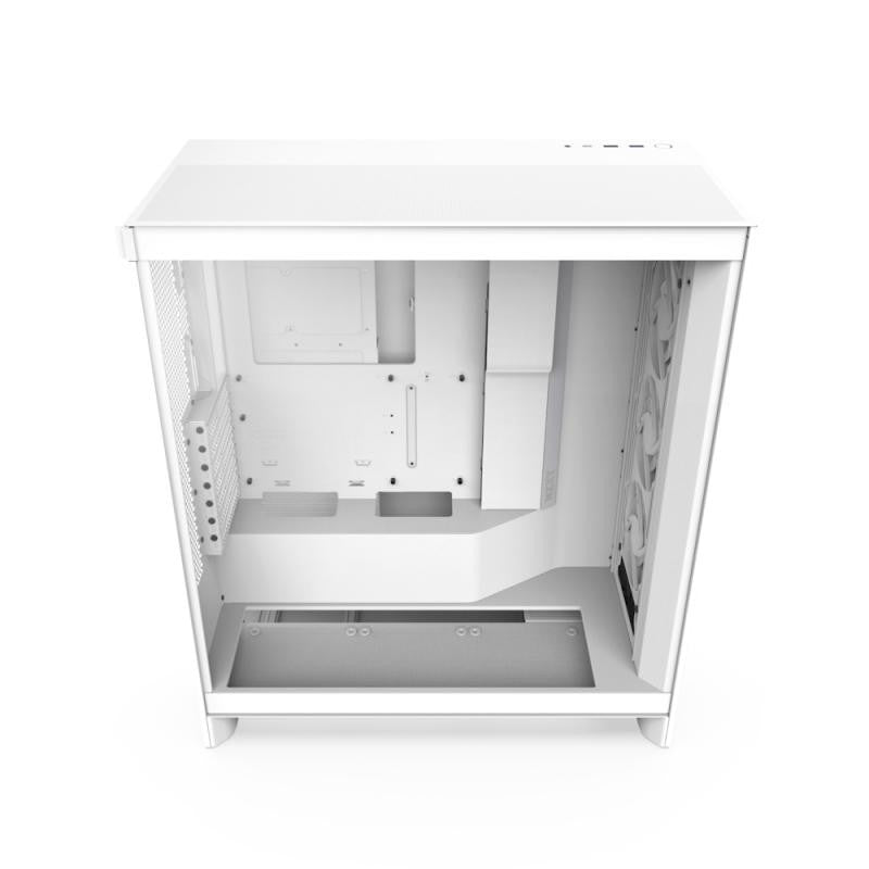 NZXT H7 Flow RGB All White - vue 3