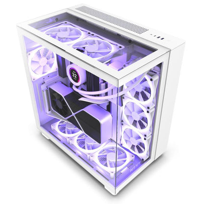 NZXT H9 Elite Whiteo - vue 2