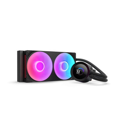 NZXT Kraken Plus RGB 240 Processeur Refroidisseur de liquide tout-en-un 12 cm Noir
