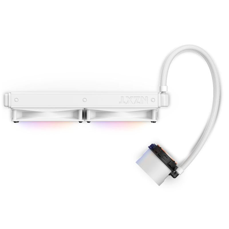 NZXT Kraken 280 RGB Processeur Refroidisseur de liquide tout-en-un 14 cm Blanc 1 pièce(s) - vue 2