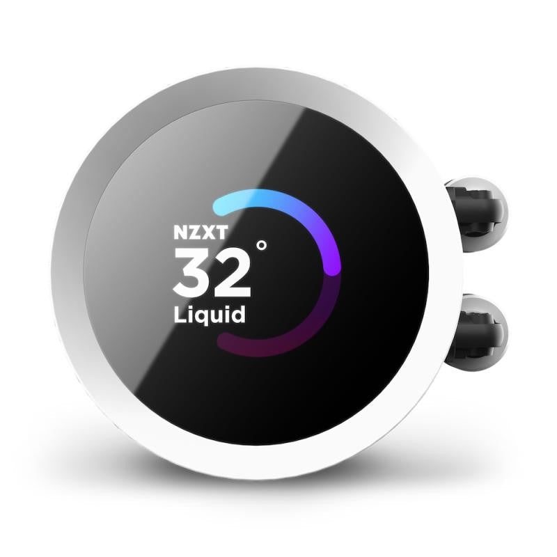NZXT Kraken 280 RGB Processeur Refroidisseur de liquide tout-en-un 14 cm Blanc 1 pièce(s) - vue 3