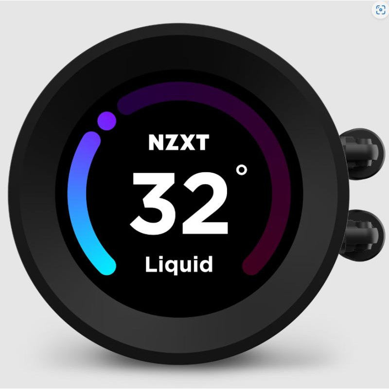NZXT Kraken Elite 280 RGB Processeur Refroidisseur de liquide tout-en-un 14 cm Noir 1 pièce(s) - vue 3