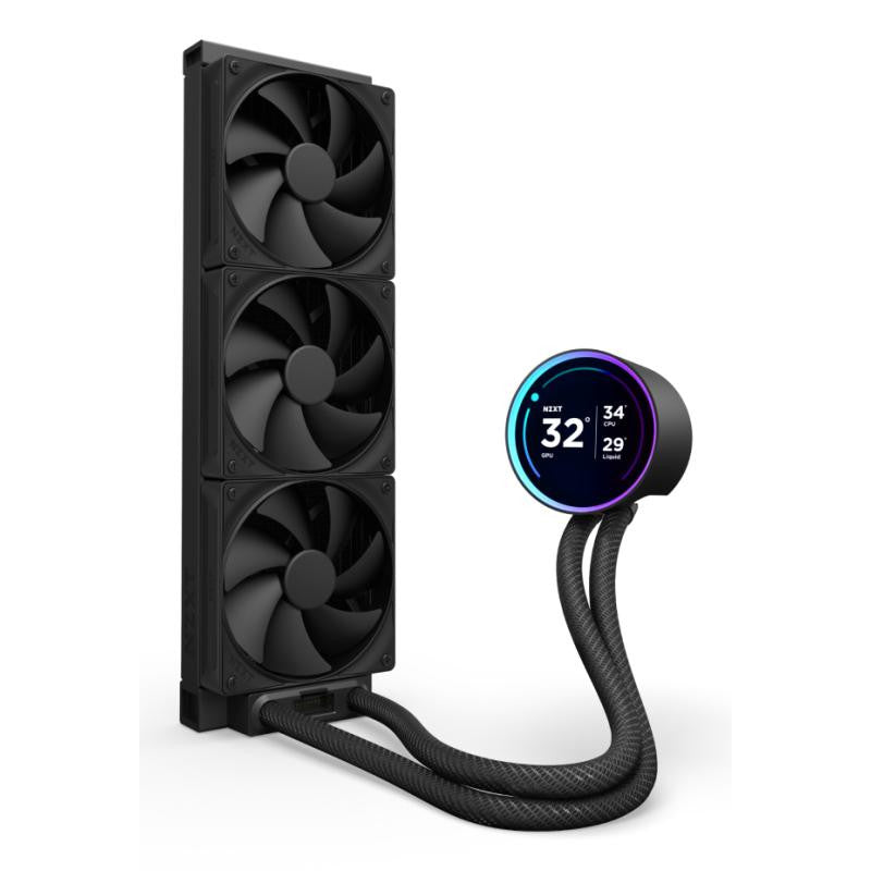 NZXT Kraken Elite 360 Processeur Refroidisseur de liquide tout-en-un 12 cm Noir 1 pièce(s) - vue 2