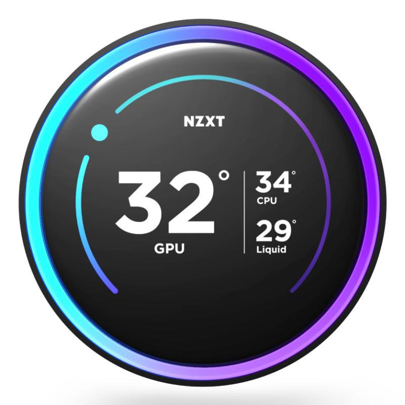 NZXT Kraken Elite 360 RGB Processeur Refroidisseur de liquide tout-en-un 12 cm Noir 1 pièce(s) - vue 3
