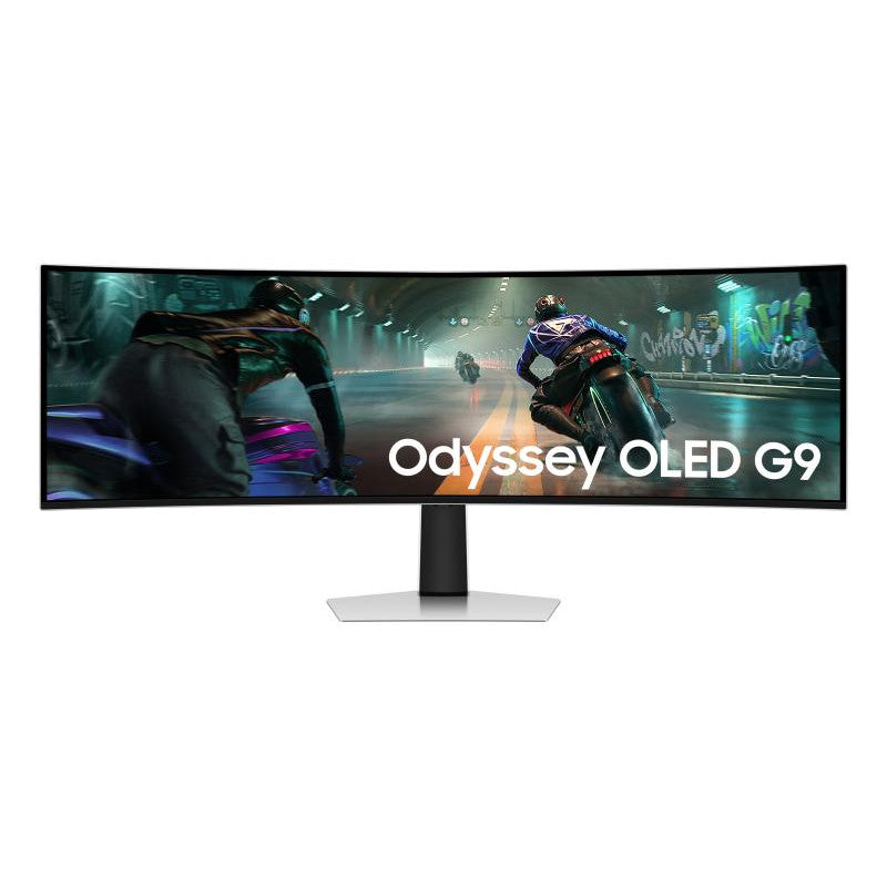 Samsung S49DG910SU écran plat de PC 124,5 cm (49") 5120 x 1440 pixels Dual QHD OLED Argent - vue 2