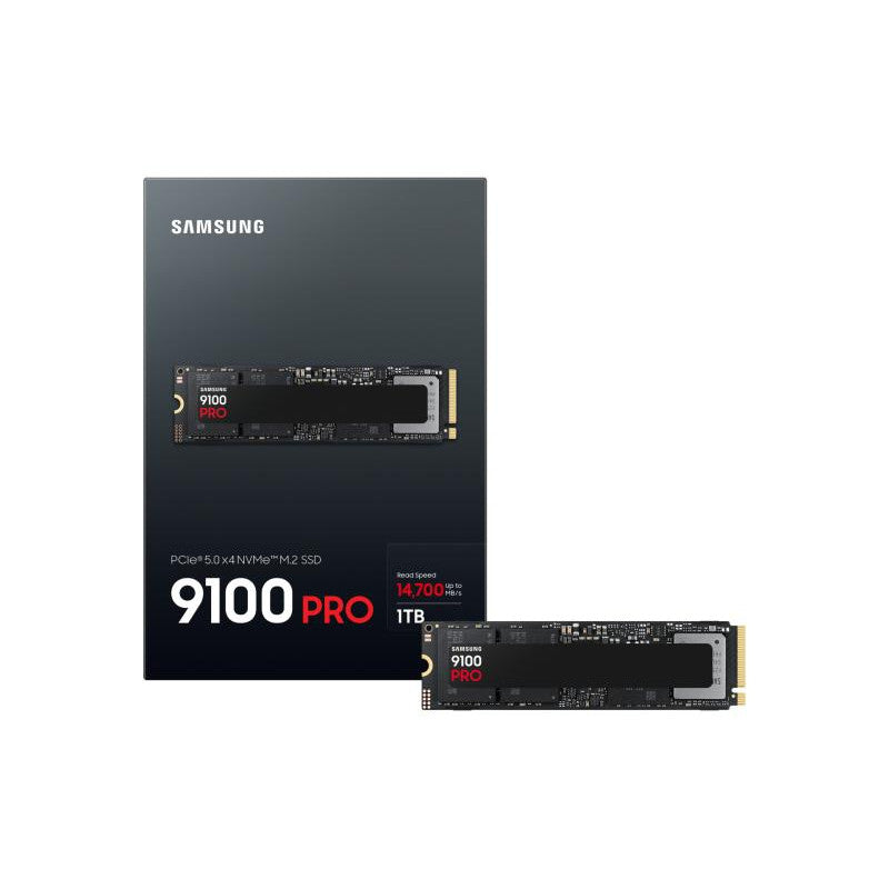 SAMSUNG SSD 9100 PRO 1T M.2 Gen5 *MZ-VAP1T0BW - vue 3