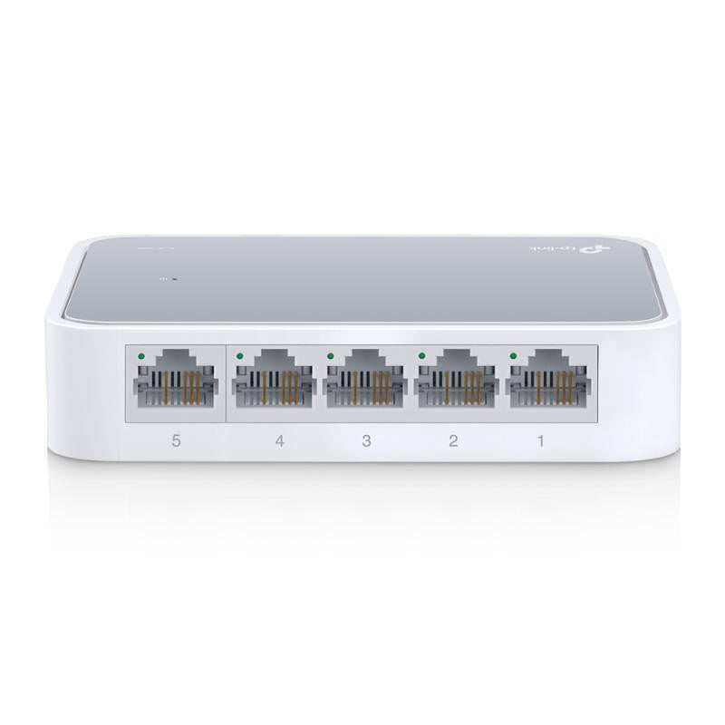TP-Link TL-SF1005D - Switch de bureau 5 ports 10/100 Mbps - vue 2