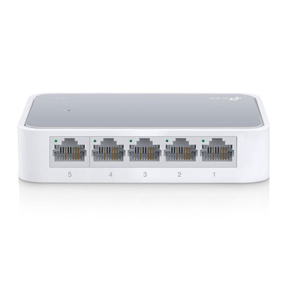 TP-Link TL-SF1005D - Switch de bureau 5 ports 10/100 Mbps - vue 2