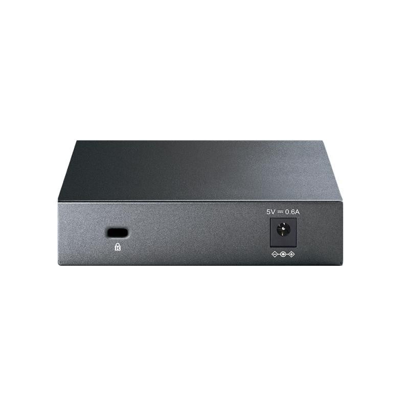 TP-Link TL-SG105S - Switch de bureau 5 ports Gigabit - Boîtier métal - vue 3