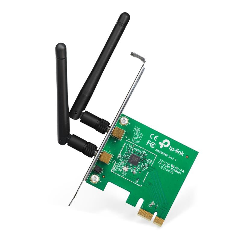 TP-LINK TL-WN881ND - Adaptateur PCI Express WiFi N 300 Mbps avec équerre low pro - vue 2